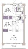 落合パークファミリア 12階 間取り図