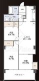 ニュー代々木マンション 2階 間取り図
