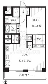 メゾン代々木 8階 間取り図