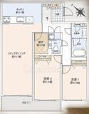メゾンセゾン落合 2階 間取り図