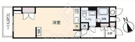 パークノヴァ神宮前 3階 間取り図
