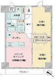 マイキャッスル代々木 12階 間取り図