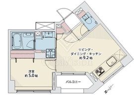 ジェイパーク早稲田 4階 間取り図