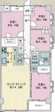 ＴＨＥパームス西戸山 4階 間取り図