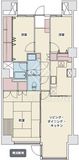 新宿アイランドレジデンス 6階 間取り図
