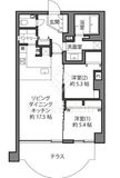 パレ神楽坂 1階 間取り図