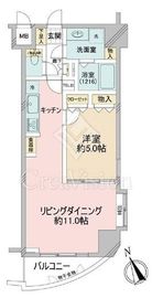 パレ・ソレイユ西新宿 3階 間取り図