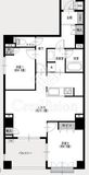 渋谷神山町レジデンス 2階 間取り図