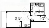 代官山アドレス ザ・タワー 14階 間取り図
