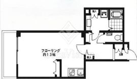 代官山アドレス ザ・タワー 14階 間取り図