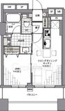 クオリア神南フラッツ 12階 間取り図