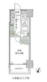 シティハウス東麻布 12階 間取り図