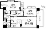 エクセレント笹塚 6階 間取り図