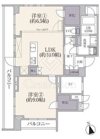 アデッソ新宿若松町 11階 間取り図