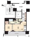 ピアース渋谷ウエスト 10階 間取り図