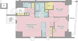 オープンレジデンシア四谷坂町 2階 間取り図