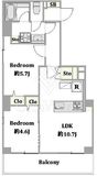 目黒グリーンコープ 2階 間取り図
