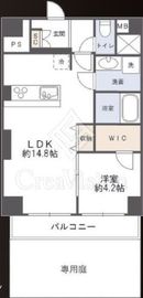 学芸大ハイツ 1階 間取り図