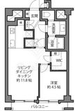 シャンボール池田山 5階 間取り図
