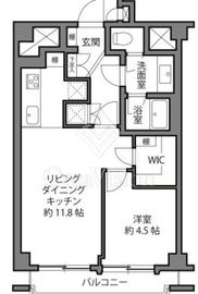 シャンボール池田山 5階 間取り図