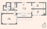 ニューフジマンション 6階 間取り図