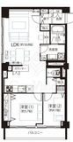 パレス三條 5階 間取り図