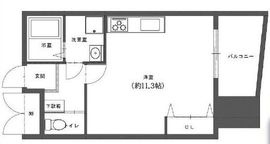 ユニロイヤル西早稲田 10階 間取り図