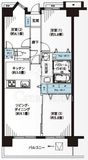 ミサワホームズ東大井 5階 間取り図