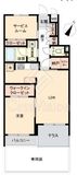 セザール大岡山 1階 間取り図