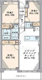 ノヴァ目黒南 1階 間取り図