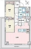 ライオンズマンション池田山 8階 間取り図