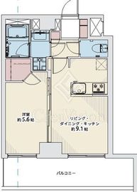 ジェイパーク自由が丘 4階 間取り図