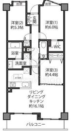 ソフィア学芸大学 1階 間取り図