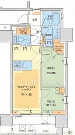 パークホームズ品川中延 5階 間取り図