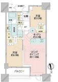 プレミスト北品川 9階 間取り図