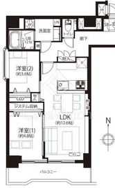 クレール池袋 4階 間取り図
