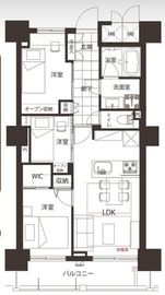 ホライズンプレイス赤坂 18階 間取り図