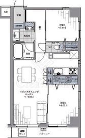 アーバイル両国 7階 間取り図