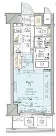コンシェリア後楽園 5階 間取り図