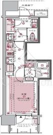 The ASAKUSA RESIDENCE 3階 間取り図