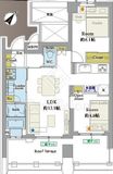 朝日メトロステージ西巣鴨 13階 間取り図