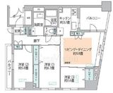コスモ上野パークサイドシティ 8階 間取り図