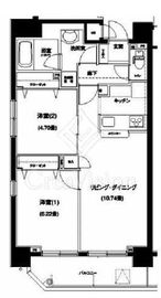 レグノ・ティーダ東京イースト 5階 間取り図