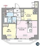 エグザレオーネ蔵前 10階 間取り図