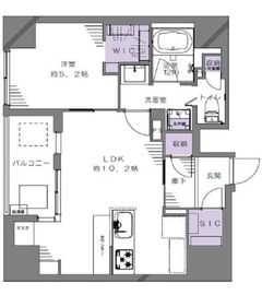 エスティメゾン千石 8階 間取り図