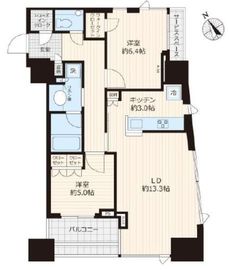 エスティメゾン千石 3階 間取り図