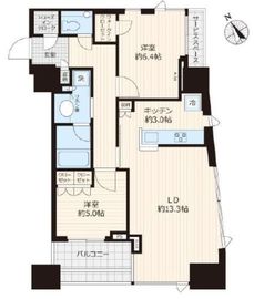 プラウド虎ノ門 3階 間取り図