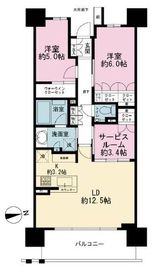 プレミスト千代田神田佐久間町 13階 間取り図