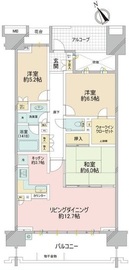 グランドメゾン杉並シーズン 13階 間取り図