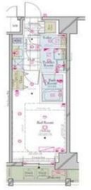 コンシェリア三田 12階 間取り図